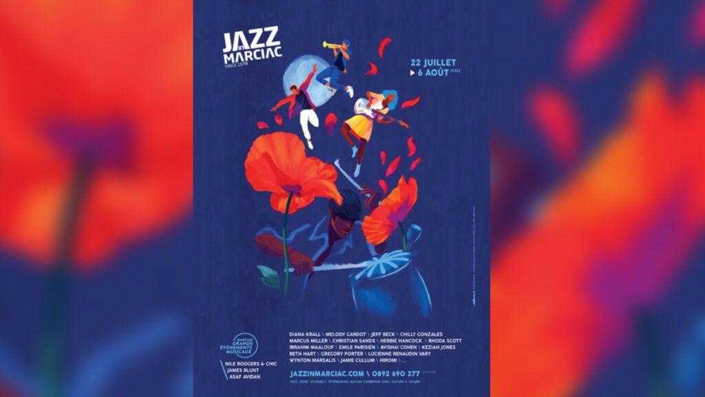 L'affiche de Jazz in Marciac 2022