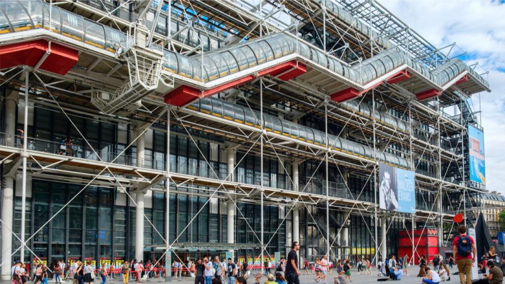 Le Centre Pompidou à Paris