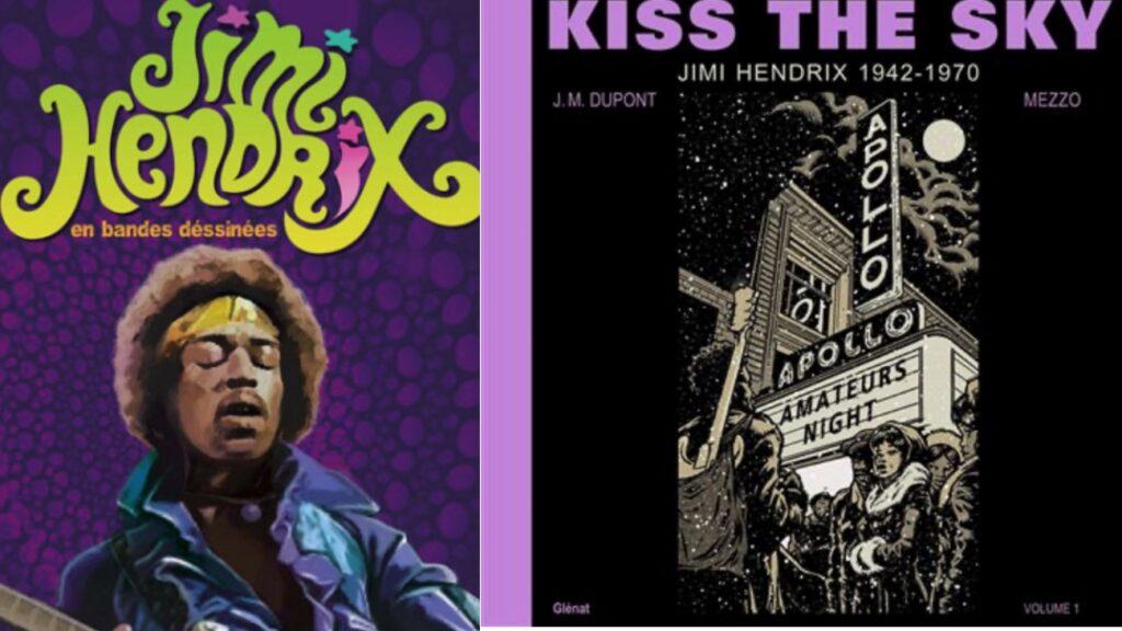 Jimi Hendrix en bandes dessinées-Kiss The Sky