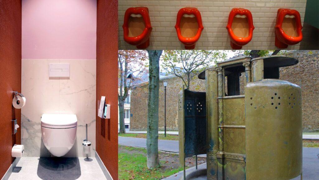 Les toilettes glamour de Paris !