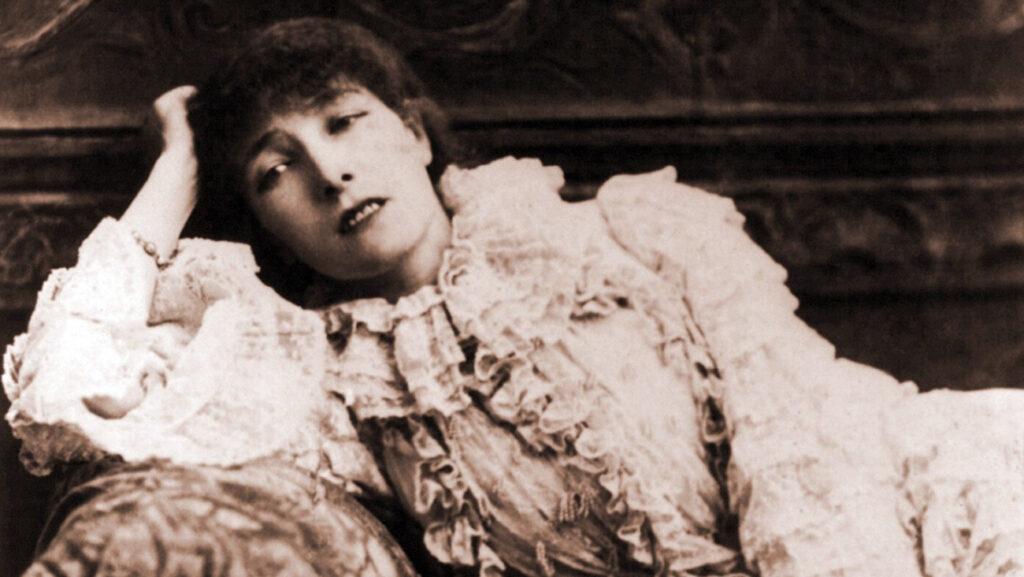 Sarah Bernhardt dans les années 1880