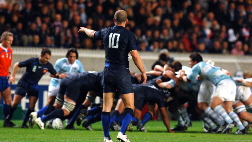 Un match de l'équipe de France de rugby en 2007