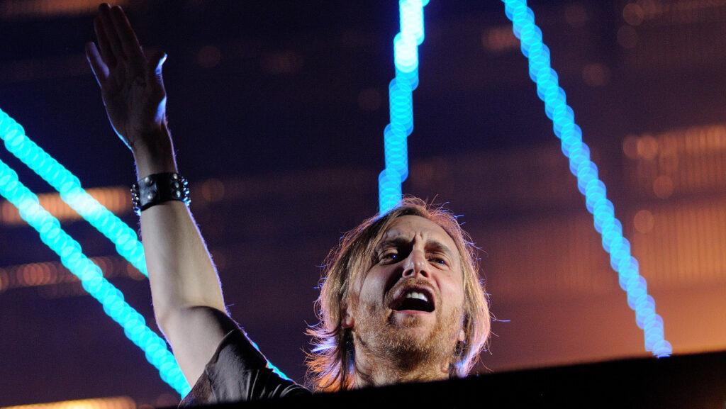 David Guetta en 2012 en Espagne